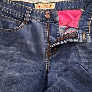 Armani Jeans size 33 made in Italy medium wash